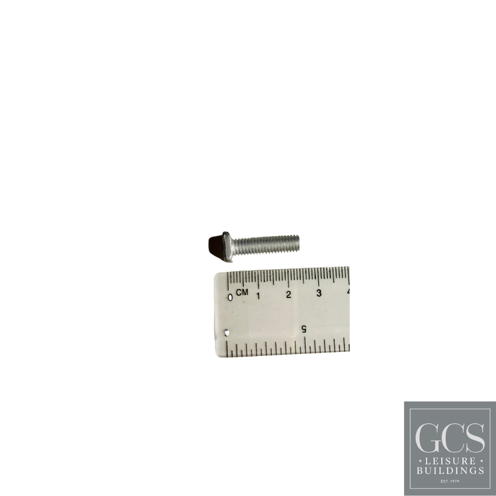 Elite greenhouse square head nuts and bolts x 20 (22mm)