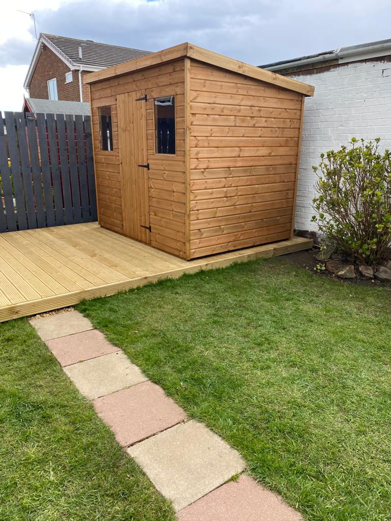Superior Pent Shed