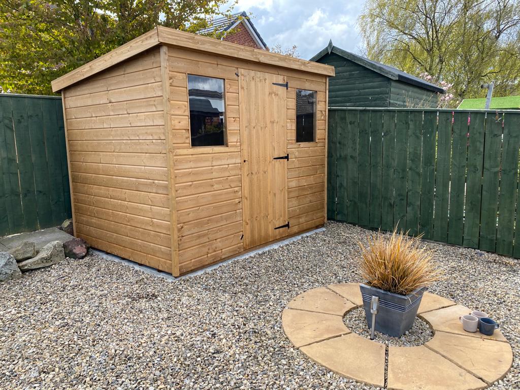 Superior Pent Shed