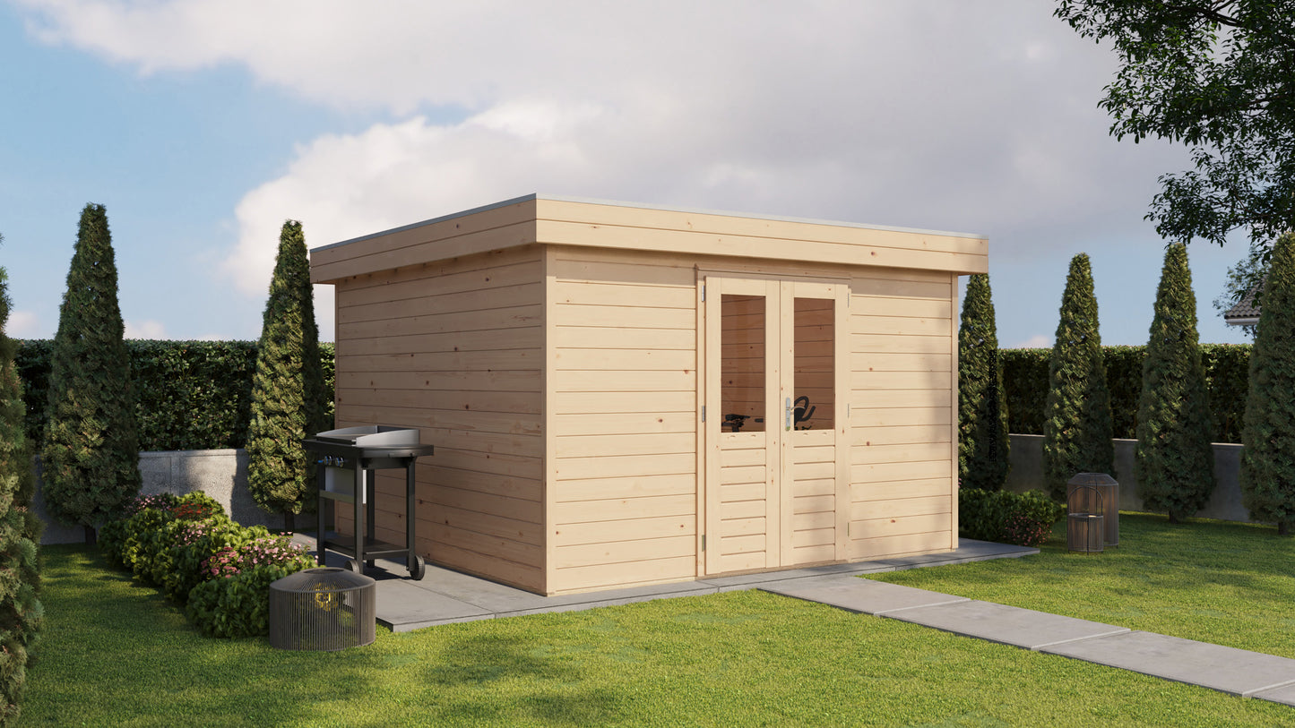Lugarde Select Prima summerhouse Cromer 360x360cm - Untreated