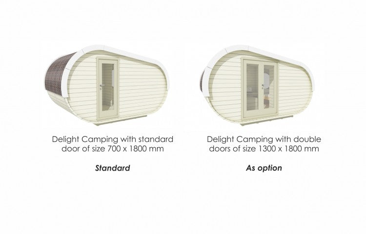 Delight Camping pod 2.4 x 4.3m