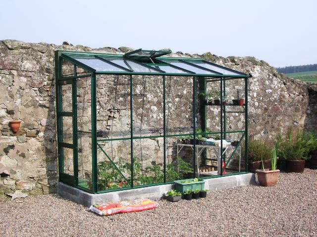 Elite Kensington 4 Lean-To Greenhouse