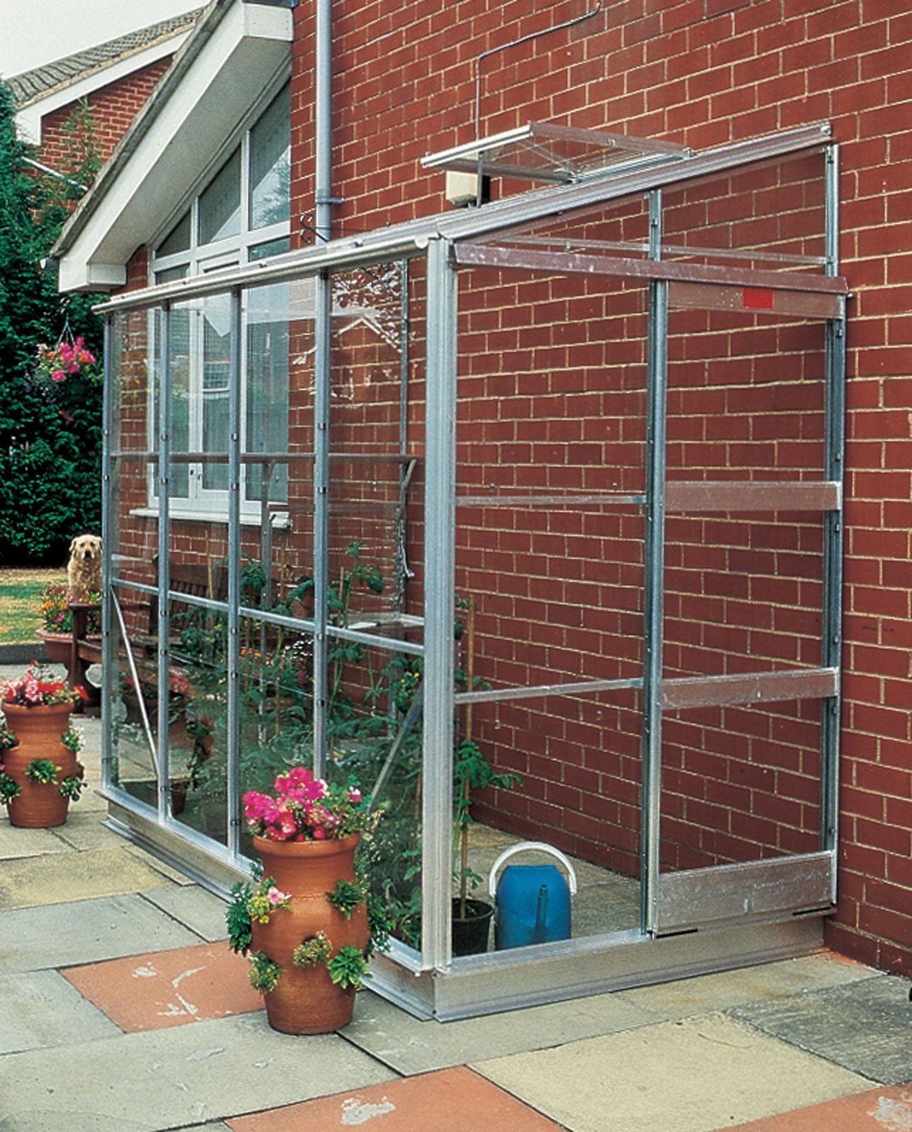 Elite Kensington 4 Lean-To Greenhouse