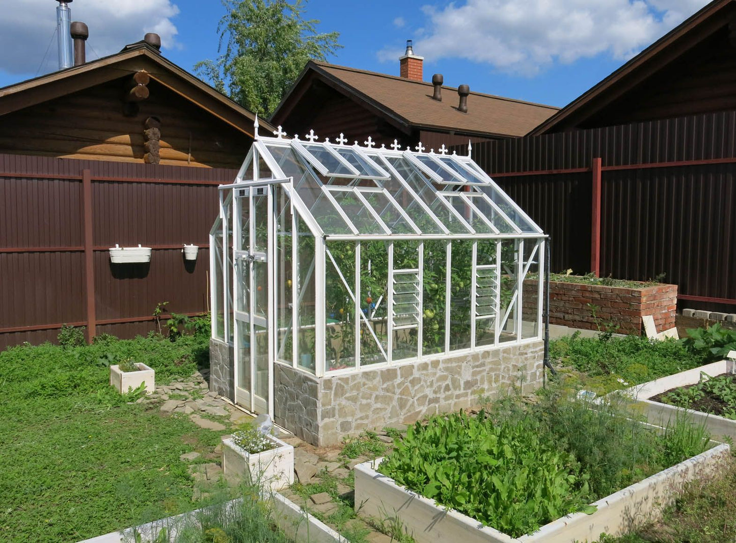 Elite Thyme Dwarf Wall Greenhouse - 6ft wide