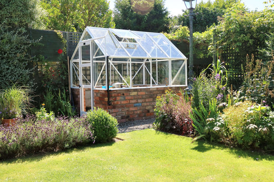 Elite Featured Dwarf Wall Greenhouse - 6ft wide