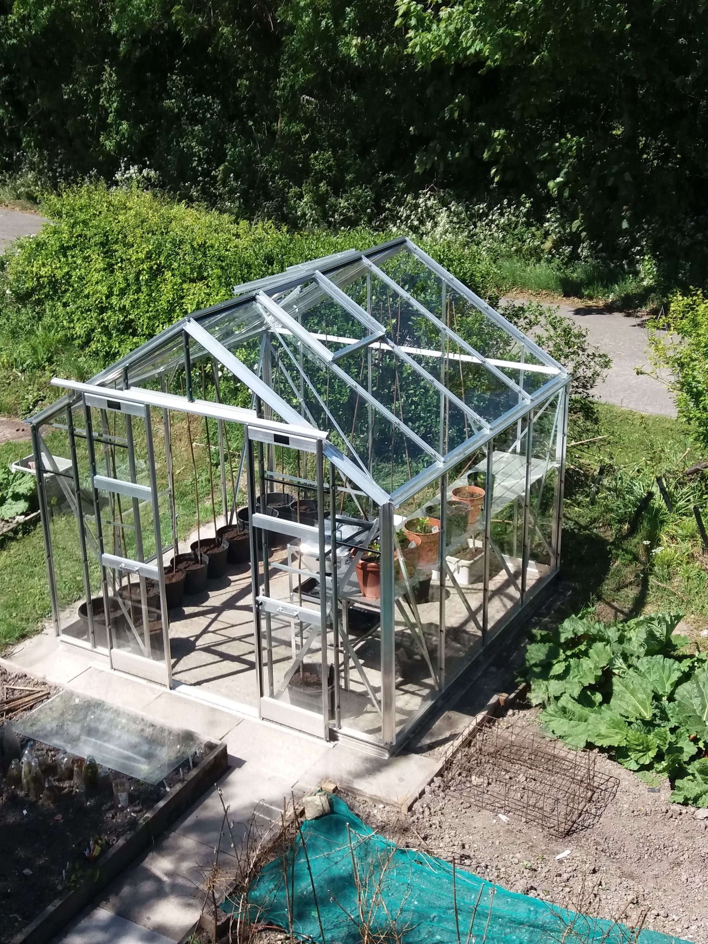 Elite Belmont Greenhouse - 8ft wide