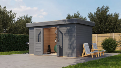 Lugarde Select Prima summerhouse Skye 420x240cm - RAL 7021
