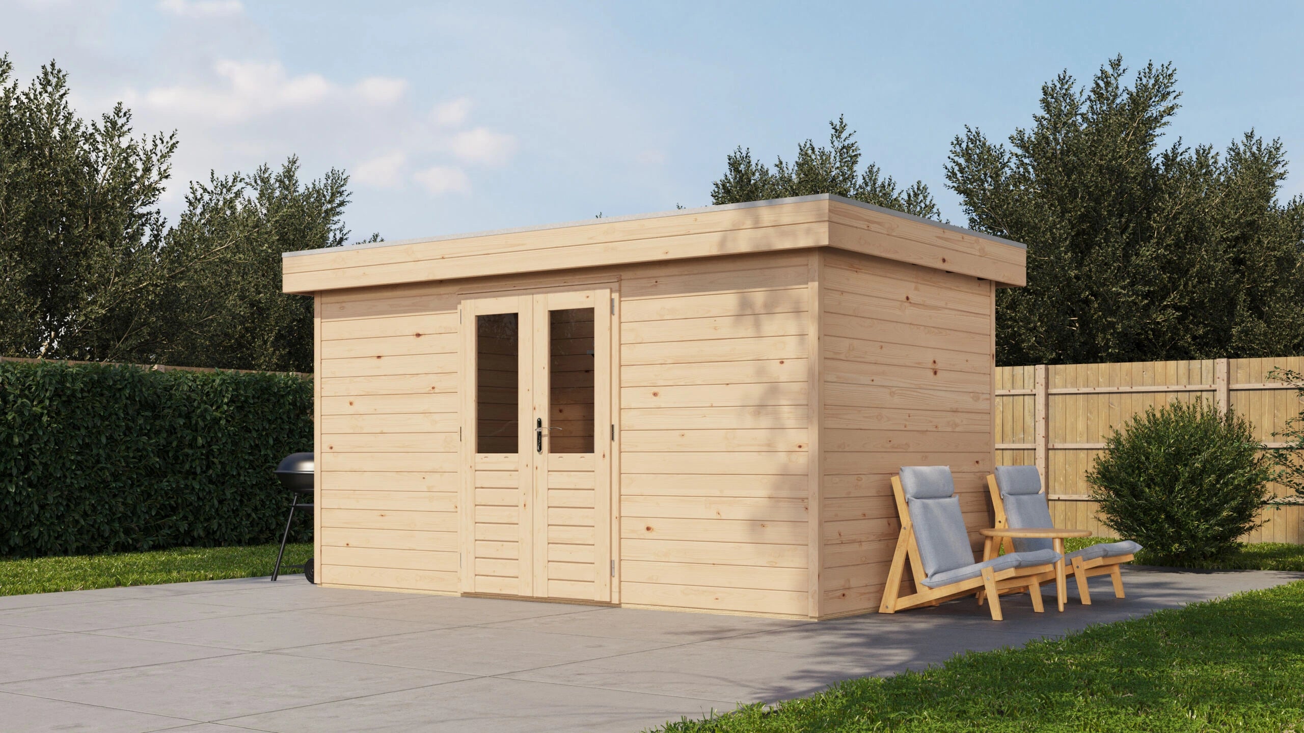 Lugarde Select Prima summerhouse Skye 420x240cm - Untreated – GCS ...