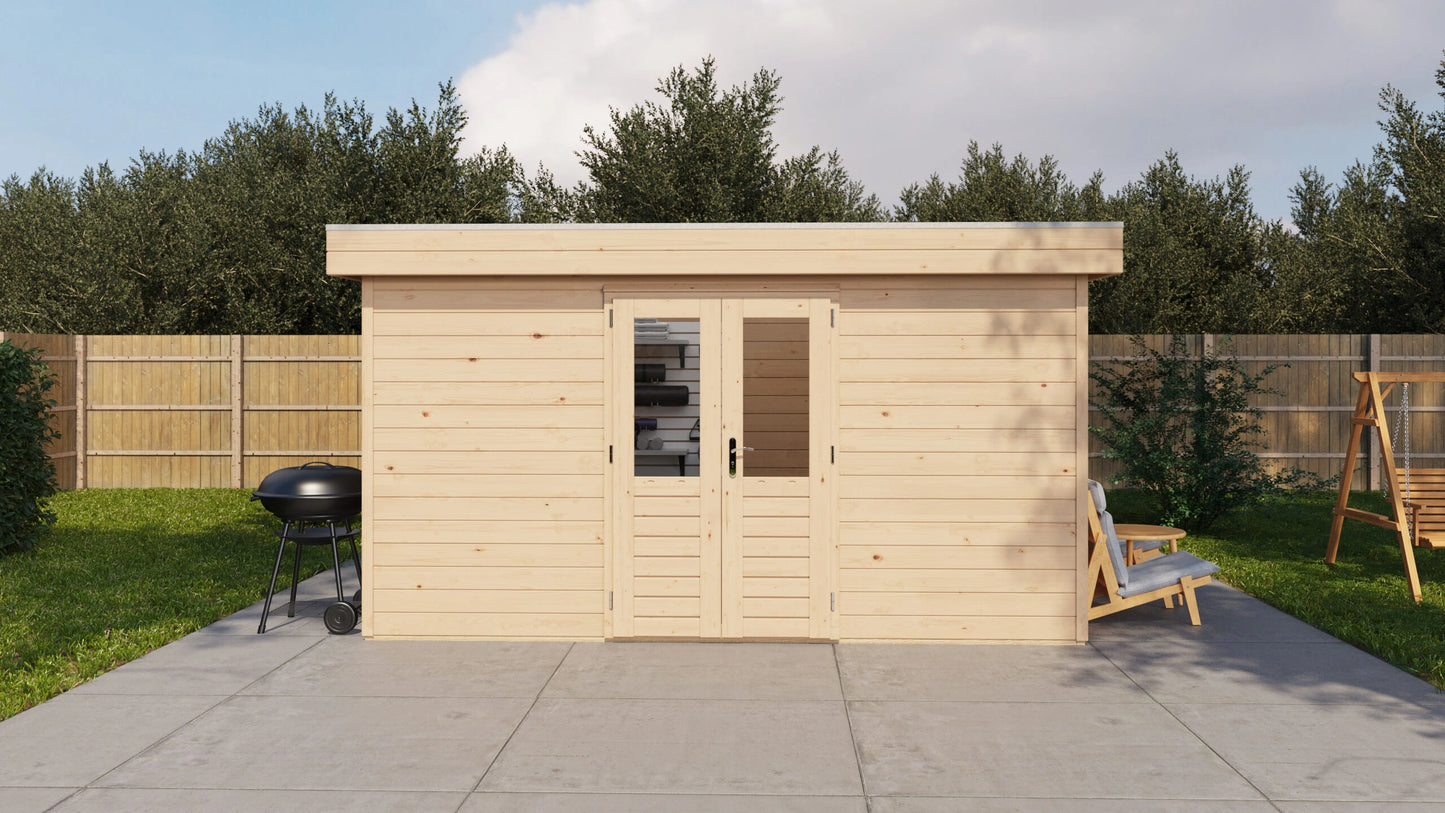 Lugarde Select Prima summerhouse Skye 420x240cm - Untreated
