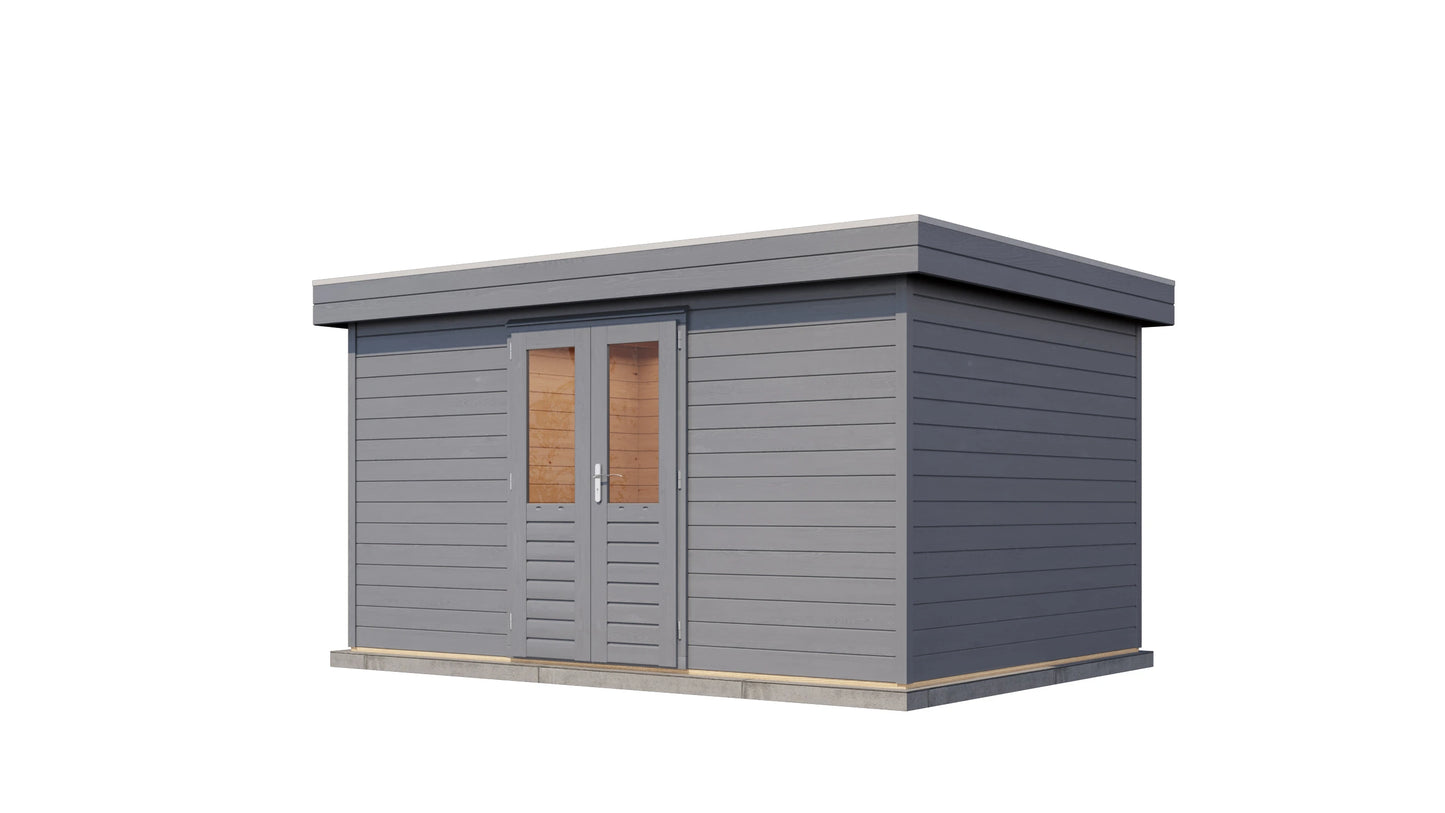 Lugarde Select Prima summerhouse Stirling 420x300cm - RAL 7021