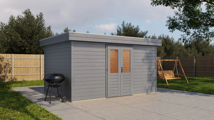 Lugarde Select Prima summerhouse Stirling 420x300cm - RAL 7021