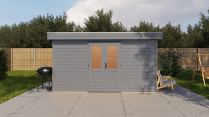 Lugarde Select Prima summerhouse Stirling 420x300cm - RAL 7021