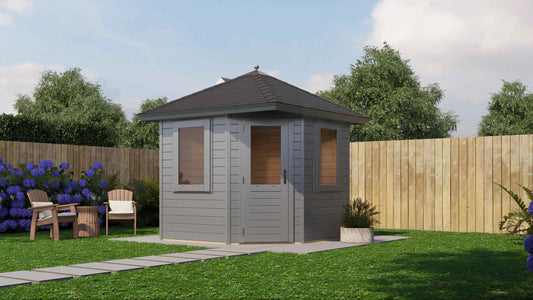 Lugarde Select Prima summerhouse Oban 240x240cm - RAL 7021