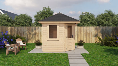 Lugarde Select Prima summerhouse Padstow 240x240cm - Untreated