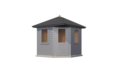 Lugarde Select Prima summerhouse Padstow 240x240cm - RAL 7021