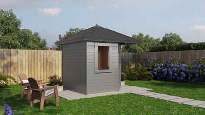 Lugarde Select Prima summerhouse Padstow 240x240cm - RAL 7021