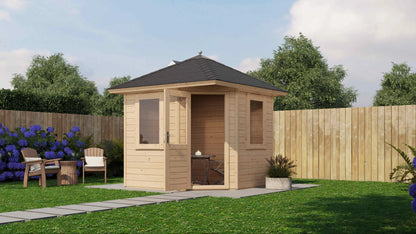 Lugarde Select Prima summerhouse Padstow 240x240cm - Untreated