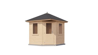 Lugarde Select Prima summerhouse Padstow 240x240cm - Untreated