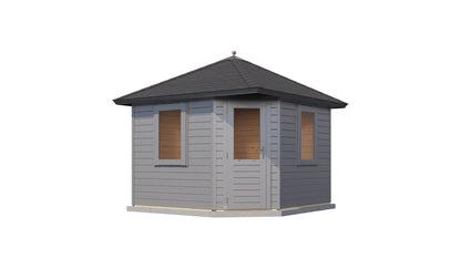 Lugarde Select Prima summerhouse Dumfries 300x300cm - RAL 7021