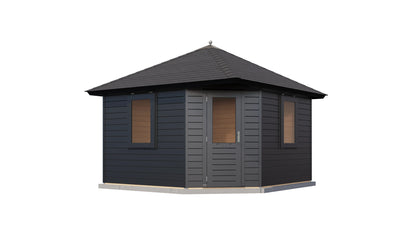 Lugarde Select Prima summerhouse Sidmouth 300x300cm - RAL 7021