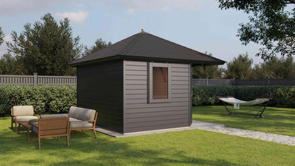 Lugarde Select Prima summerhouse Sidmouth 300x300cm - RAL 7021