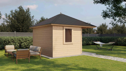 Lugarde Select Prima summerhouse Scarborough 360x360cm - Untreated