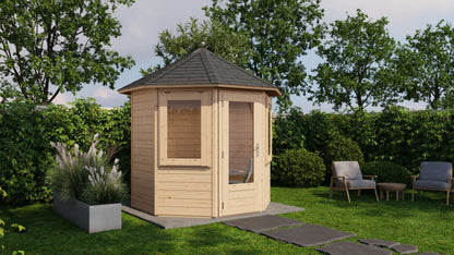 Lugarde Select Prima summerhouse Elgin Ø250cm - Untreated