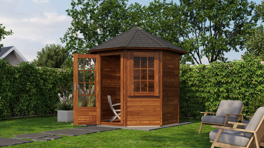 Lugarde Select Prima summerhouse Linlithgow Ø250cm - Brown