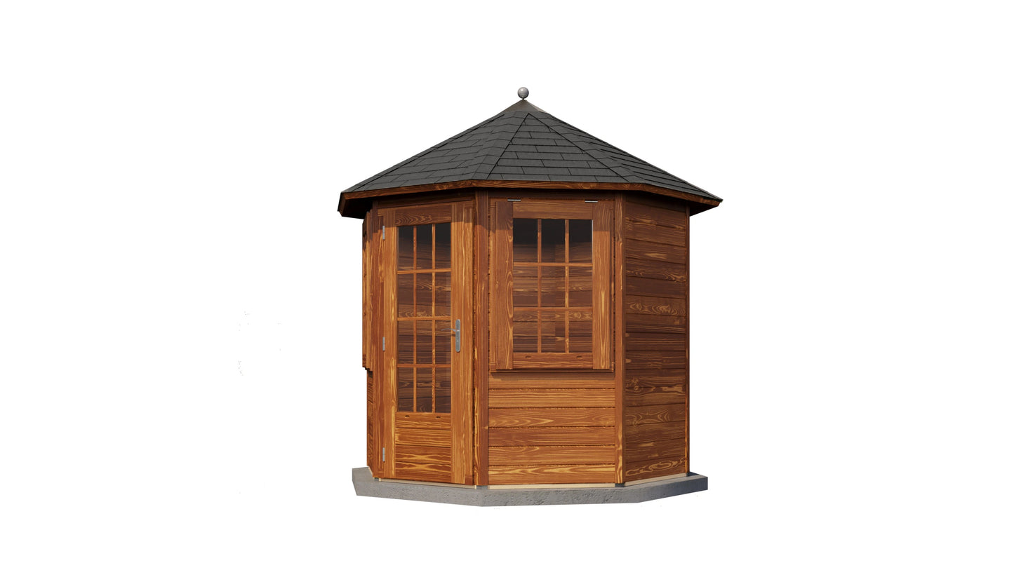 Lugarde Select Prima summerhouse Linlithgow Ø250cm - Brown