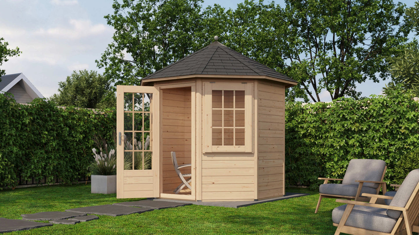 Lugarde Select Prima summerhouse Linlithgow Ø250cm - Untreated