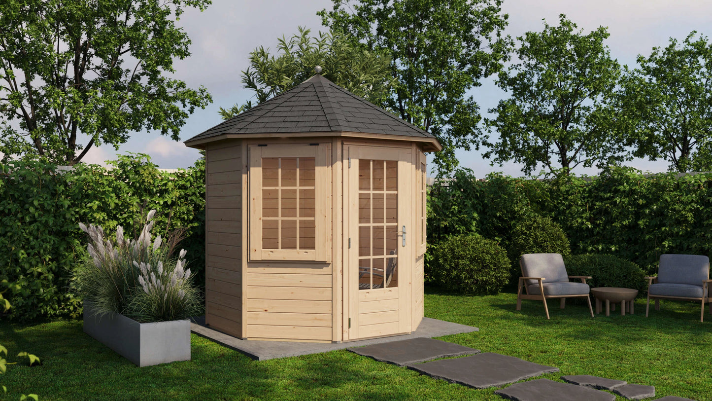 Lugarde Select Prima summerhouse Linlithgow Ø250cm - Untreated