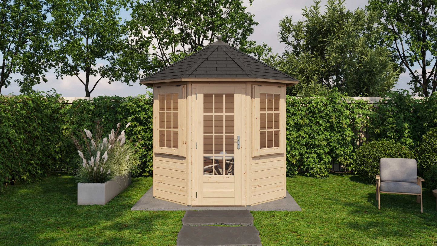 Lugarde Select Prima summerhouse Linlithgow Ø250cm - Untreated
