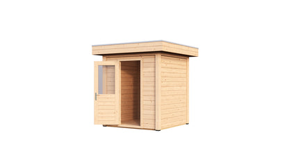 Lugarde Select Modern summerhouse 28mm London 200x200cm - Untreated