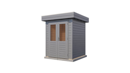 Lugarde Select Prima summerhouse Clyde 180x180cm - RAL 7021