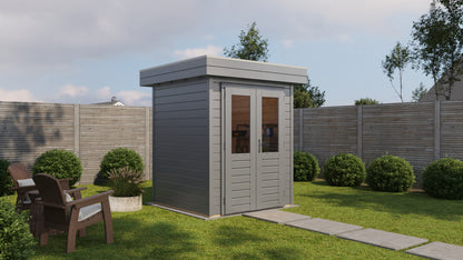 Lugarde Select Prima summerhouse Clyde 180x180cm - RAL 7021