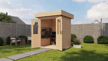 Lugarde Select Prima summerhouse Clyde 180x180cm - Untreated
