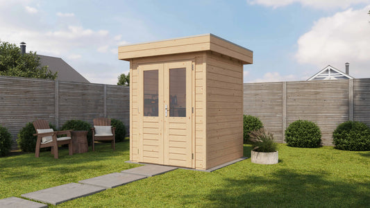 Lugarde Select Prima summerhouse Clyde 180x180cm - Untreated