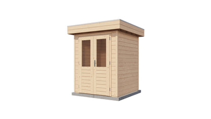 Lugarde Select Prima summerhouse Clyde 180x180cm - Untreated
