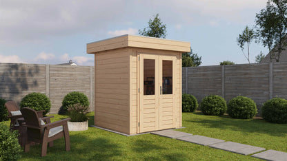 Lugarde Select Prima summerhouse Clyde 180x180cm - Untreated