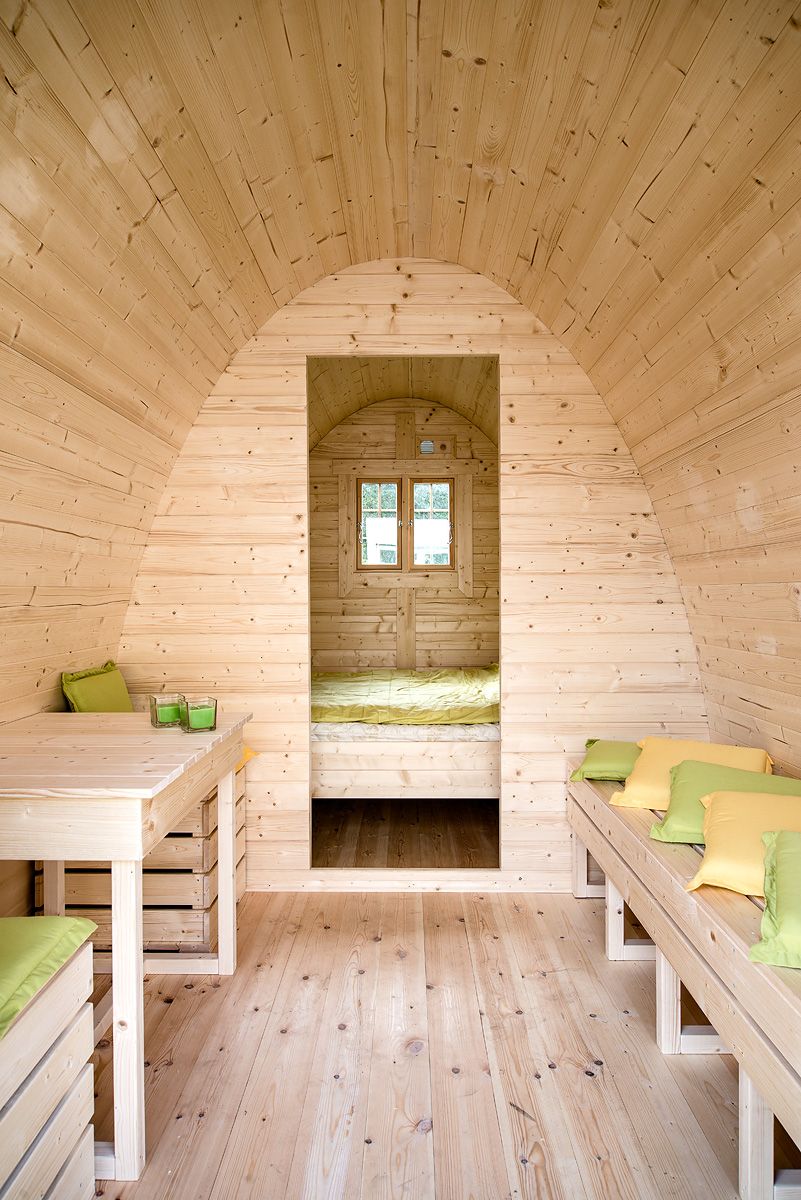 Camping pod 2.4m x 4.8m