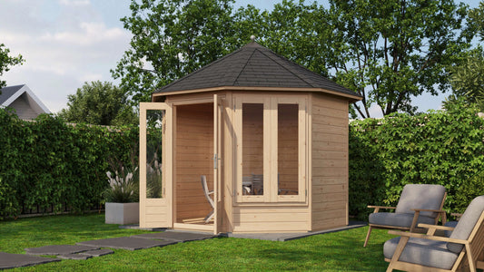 Lugarde Select Prima summerhouse Helensburgh Ø300cm - Untreated
