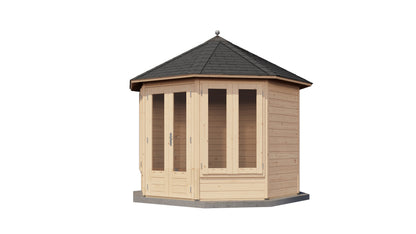 Lugarde Select Prima summerhouse Helensburgh Ø300cm - Untreated
