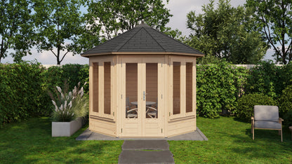 Lugarde Select Prima summerhouse Helensburgh Ø300cm - Untreated