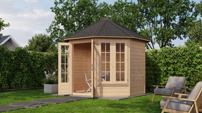 Lugarde Select Prima summerhouse Arran Ø300cm - Untreated