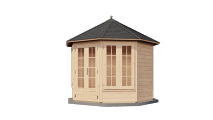 Lugarde Select Prima summerhouse Arran Ø300cm - Untreated