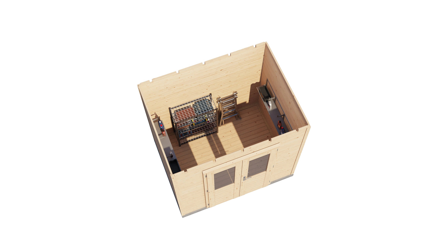 Lugarde Select Prima summerhouse Orkney 240x180cm - Untreated