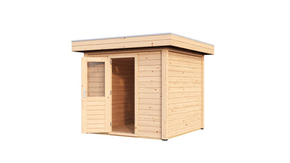 Lugarde Select Modern summerhouse 28mm Sedgley 250x250cm - Untreated