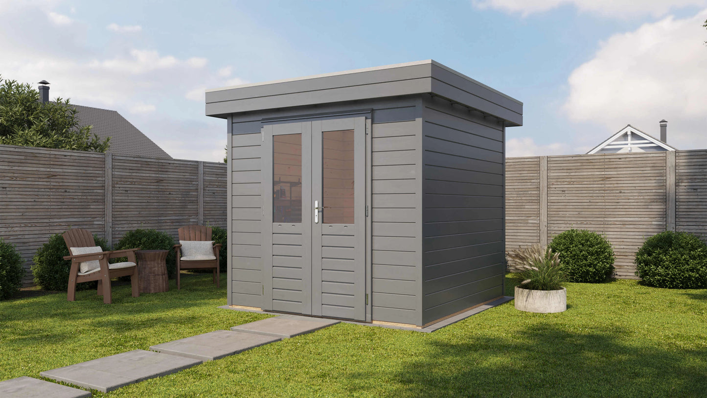 Lugarde Select Prima summerhouse Inverness 240x240cm - RAL 7021