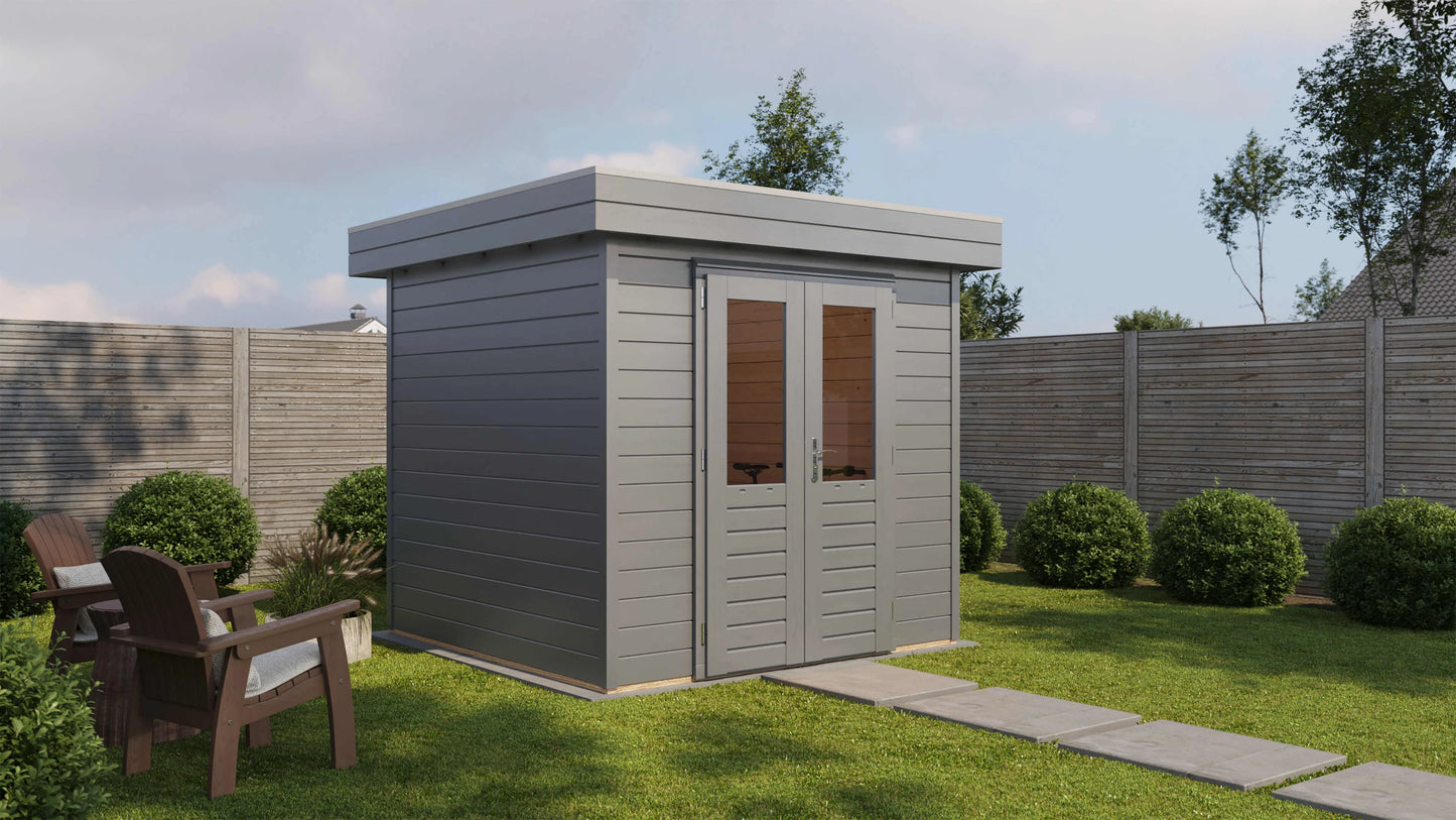 Lugarde Select Prima summerhouse Inverness 240x240cm - RAL 7021