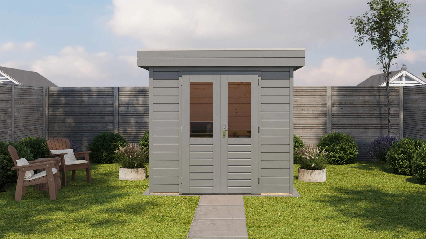 Lugarde Select Prima summerhouse Inverness 240x240cm - RAL 7021